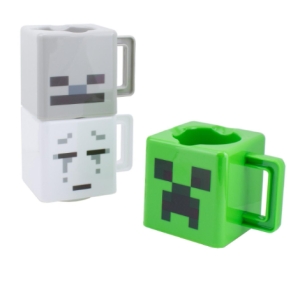 Paladone Minecraft Set Of 3 Stacking Mugs