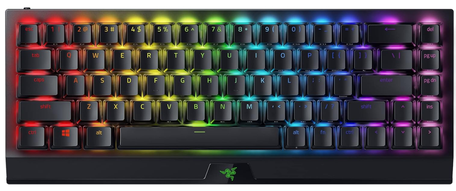 Razer BlackWidow V3 Mini HyperSpeed Клавиатура USB + RF Wireless + Bluetooth