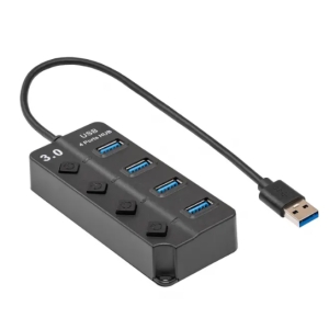 Akyga AK-AD-33 Хаб USB 3.0 4-портовый