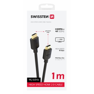 Swissten HDMI to HDMI 4K Cable 1m