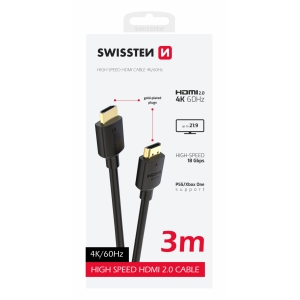 Swissten HDMI to HDMI 4K Cable 3m