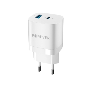 Forever TC-05 USB-C / USB Wall Charger 33W