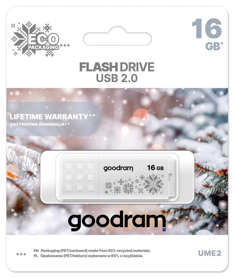 GoodRam USB UME2 WINTER Flashdrive 16GB