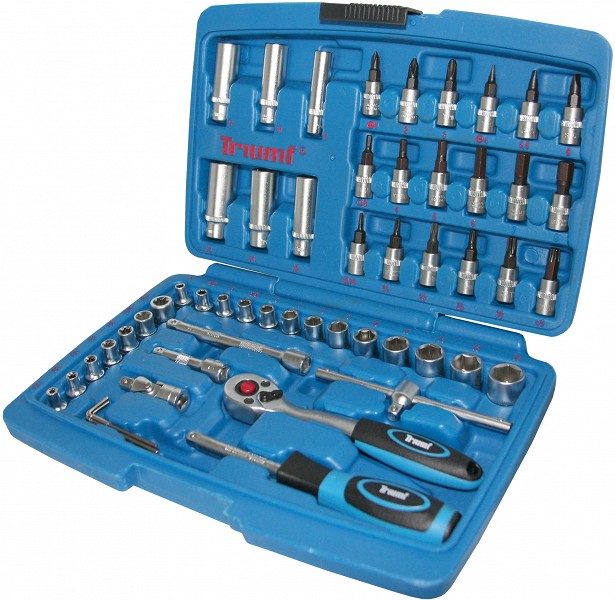 53-OS. TÖÖRIISTAKOMPL. PAD 1 / 4" 4-14MM + TORX 6-PT TRIUMF