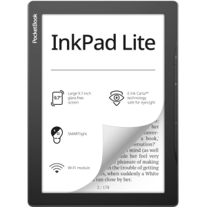 PocketBook e-luger InkPad Lite 8GB, hall/must