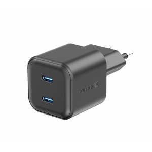 Swissten GaN PD 2x USB-C Travel Charger 20W