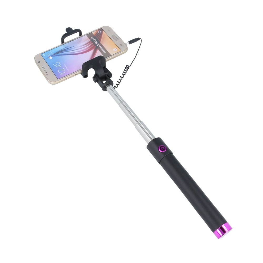 Forever JMP-100 Mini Selfie Stick with Remote Button and 3.5 mm Cable