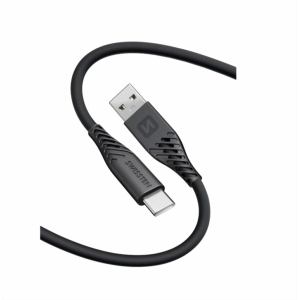 Swissten Soft Silicone USB - USB-C 60W Data and Charging Cable 0.4m