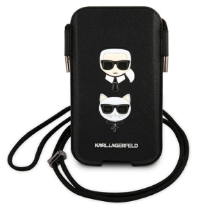 Karl Lagerfeld KLHCP12LOPHKCK 6,7" Bag for phone