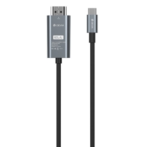 Devia EC084 Storm USB-C - HDMI 4K 60 Hz Cable 2m