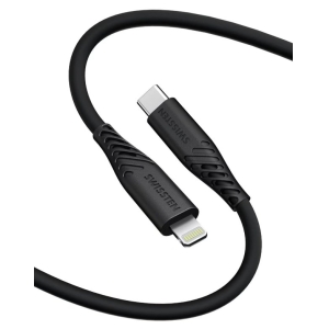 Swissten Soft Silicone USB - Lightning 60W Кабель для передачи данных и зарядки 1.5m