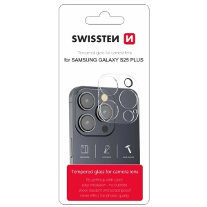 Swissten Tempered Glass For Camera Lens for Samsung Galaxy S25 Plus 5G