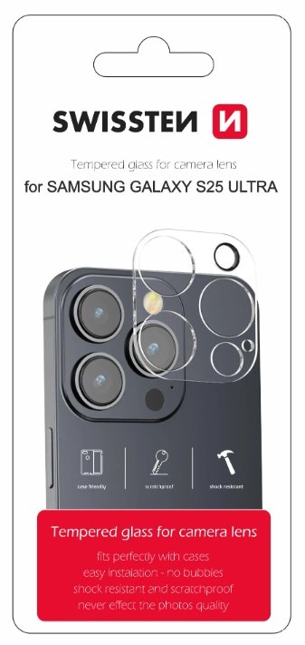 Swissten Закаленное Cтекло для объектива камеры Samsung Galaxy S25 Ultra 5G