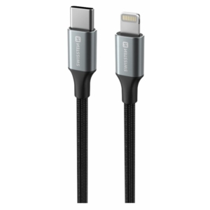 Swissten Textile II USB-C - Lightning Kабель для передачи данных и зарядки 1.5m