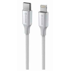 Swissten Textile II USB-C - Lightning Kабель для передачи данных и зарядки 1.5m