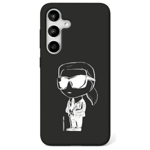 Karl Lagerfeld Silicone Graffiti Ikonik Printed Logo MagSafe Case for Samsung Galaxy S25 Ultra