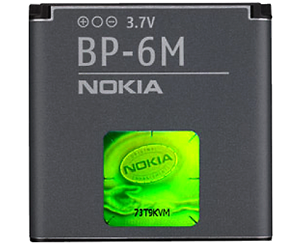 Nokia BP-6M Аккумулятор Li-Ion 1070 mAh (OEM)