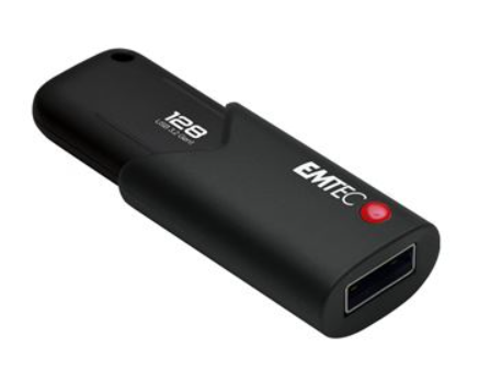 Emtec B120 Click Secure USB Флеш-Накопитель 128GB