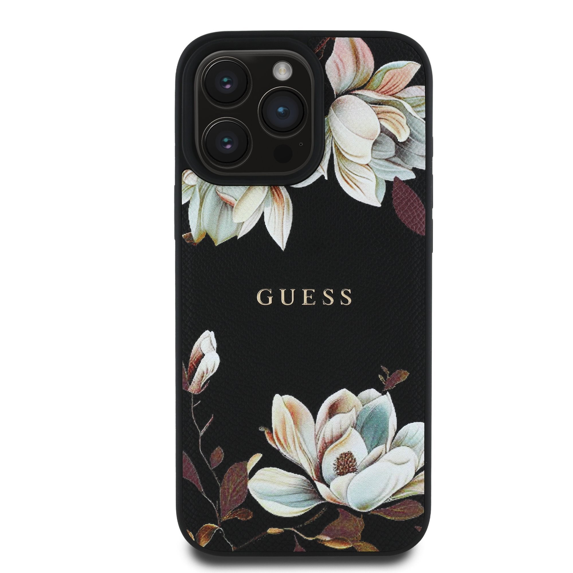 Guess PU Grained Magnolia MagSafe Чехол для Apple iPhone 16 Pro