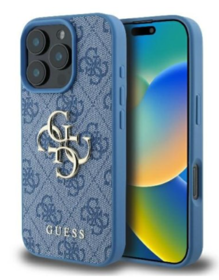 Guess GUHCP16L4GMGBL Чехол для Apple iPhone 16 Pro