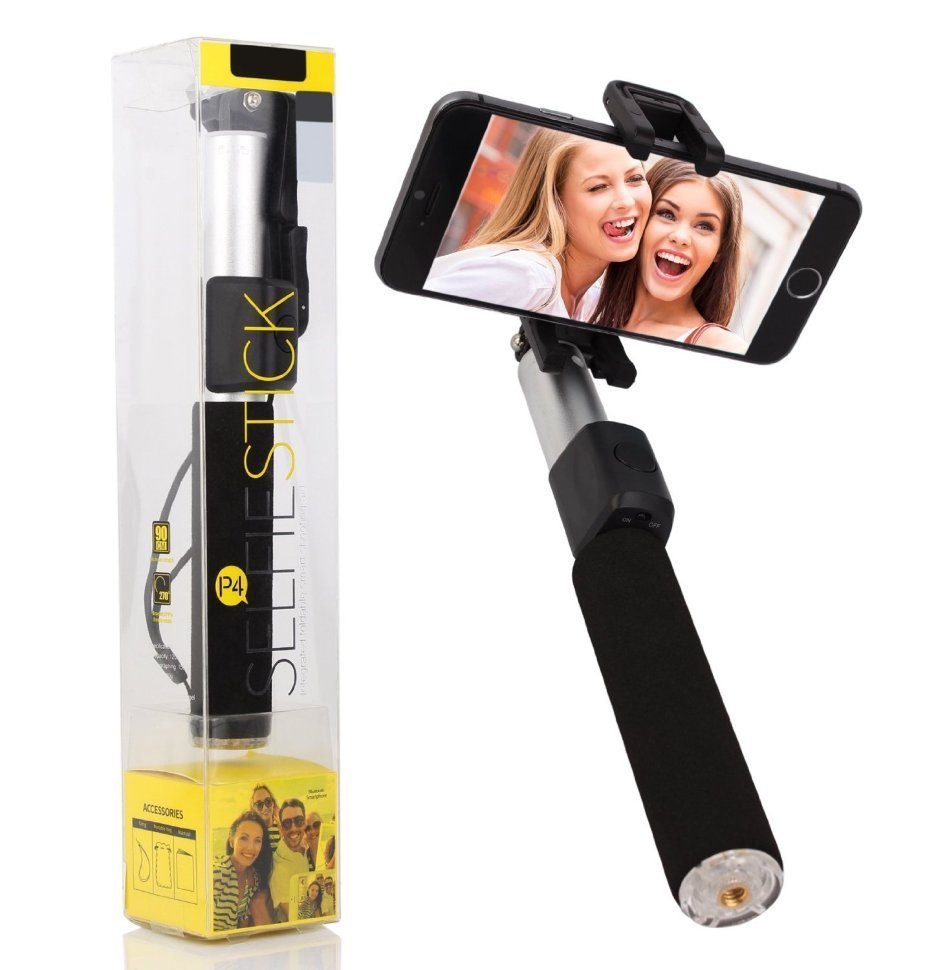 Remax RP-P4 Selfie Stick / розовая