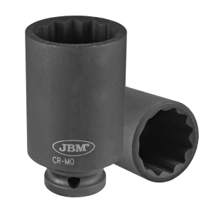 1 / 2" PIKK LÖÖKPADRUN 21MM. 12-KANT. CR-MO. RIPUTUSPAKEND JBM