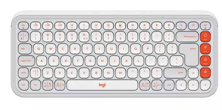 Logitech POP Icon Keys Bluetooth Keyboard QWERTY