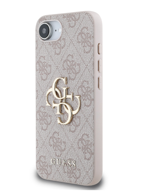 Guess PU 4G Metal Logo Case for Apple iPhone 16e