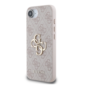 Guess PU 4G Metal Logo Case for Apple iPhone 16e