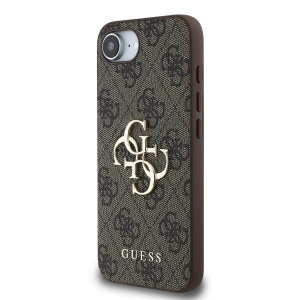 Guess PU 4G Metal Logo Case Защитный чехол для Apple iPhone 16e