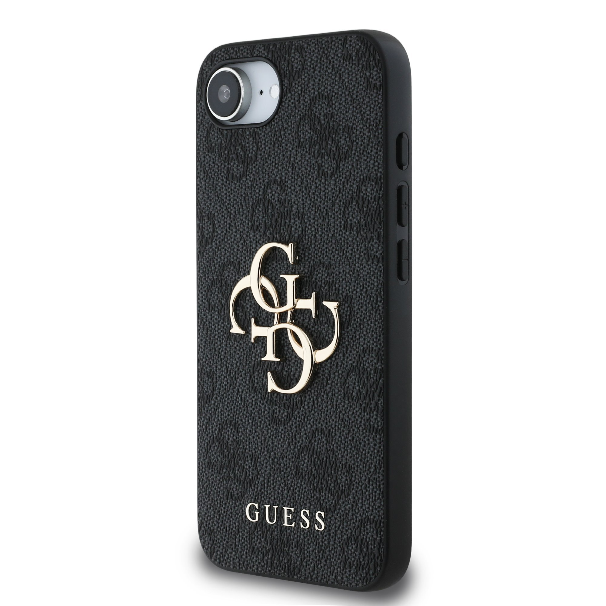 Guess PU 4G Metal Logo Case for Apple iPhone 16e