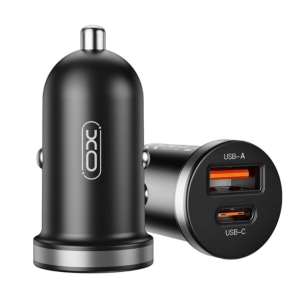 XO CC56 USB - USB-C Автомобильное Зарядное Устройство 30W