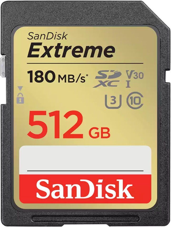 Sandisk карта памяти SDXC 512GB Extreme