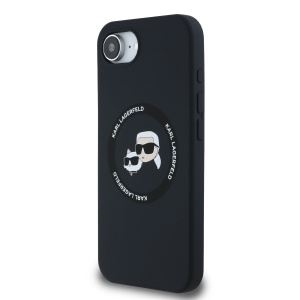 Karl Lagerfeld Liquid Silicone K&CH Heads MagSafe Case Чехол для Apple iPhone 16e