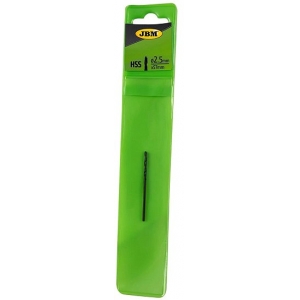 METALLIPUUR HSS-R / 4241 2.5X57MM. MUST. RIPUTUSPAKEND JBM