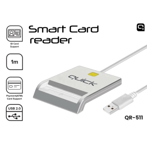 Quick QR-511 Смарт ID кардридер USB