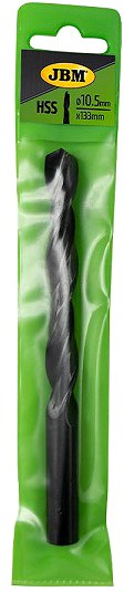 METALLIPUUR HSS-R / 4241 10.5X133MM. MUST. RIPUTUSPAKEND JBM