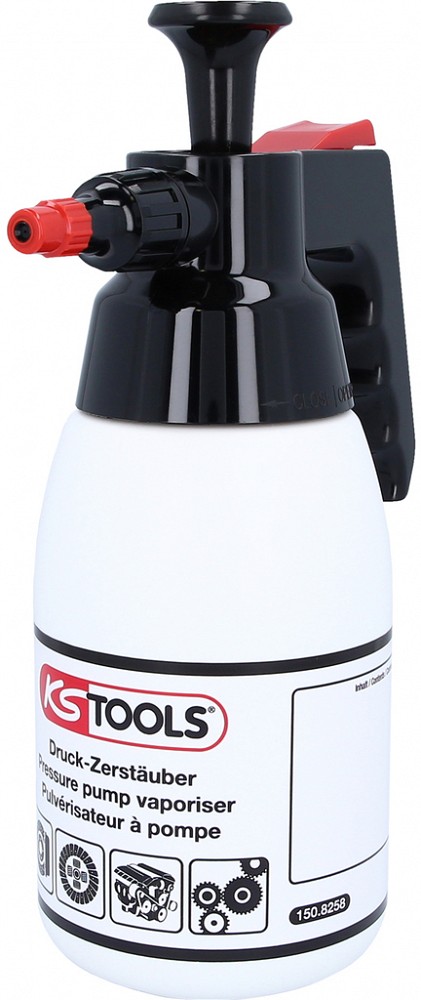 KÄSIPRITS 1L PUMPSPRAYER (PESUPRITS) VITON TIHENDID KS TOOLS