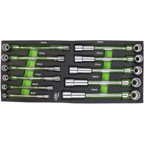 11-OS. L-TORUVÕTMETE KOMPL. 8-19MM PU-PANEELIS JBM