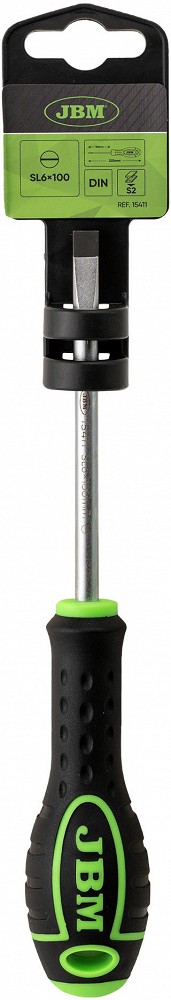 KRUVIKEERAJA LAPIK MINI / LÜHIKE SL6X100MM. 2K KÄEPIDE. CR-VAN RIPUTUSPAKEND JBM