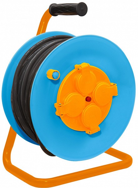 POOLIL PIKENDUSJUHE METALL / PLAST 25M 3X2.5MM2 KUMMIKATTEGA