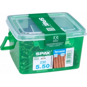 TERRASSIKRUVI 5X50 RST. T25. 4CUT LÕIKEOTS (230TK) MADE IN GERMANY SPAX