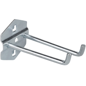 PERFOSEINA TOPELTKONKS 2X100MM ZINC (ENAMLEVINUD) PERFO -10X10MM / 28MM JBM