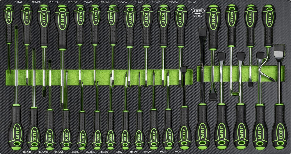 32-OS. KRUVIKEERAJATE KOMPLEKT PU-PANEELIS JBM
