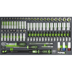 84-OS. 1 / 2" PADRUNITE. VELJEPADRUNITE JA PADRUNOTSIKUTE KOMPLEKT PU-PANEELIS JBM