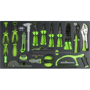 32-OS. NÄPITSATE. TANGIDE. KULLINOKKADE KOMPLEKT PU-PANEELIS JBM