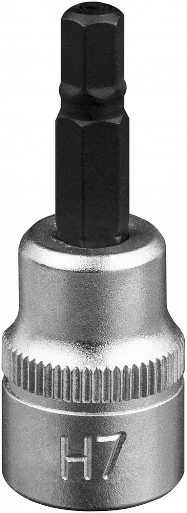 3 / 8" PADRUNOTSIK KUUSKANT HEX 7MM. SATIN CR-VAN. RIPUTUSPAKEND JBM