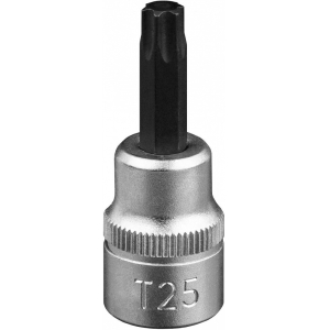 3 / 8" PADRUNOTSIK TORX TX T25. SATIN CR-VAN. RIPUTUSPAKEND JBM