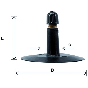 VENTIIL TR13 SISEKUMMILE (ETRTO V2-0111) KUUMVULK.