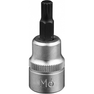 3 / 8" PADRUNOTSIK 12-TÄHIK XZN M6. SATIN CR-VAN. RIPUTUSPAKEND JBM